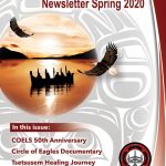 Newsletter cover Spring 2020
